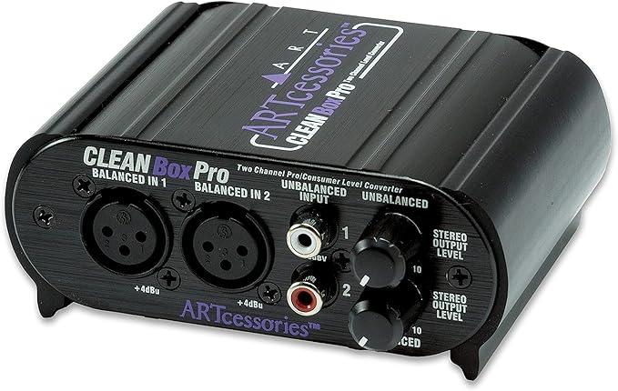 ART CLEANBox Pro Dual-Channel Audio Professional Level Converter - Gomix Brands Outlet