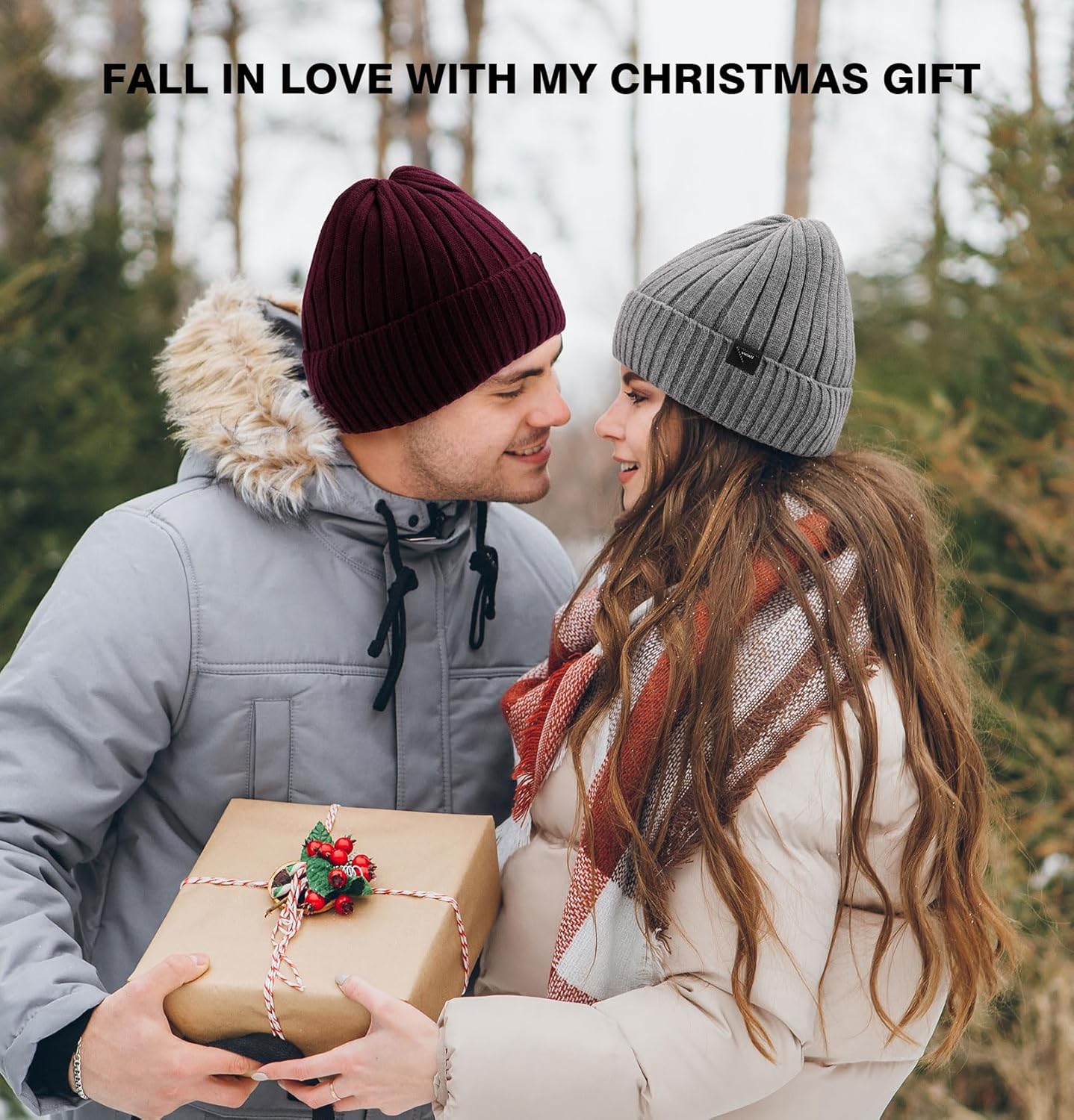 Wmcaps Unisex Adult Beanie – Warm Flannel Winter Hat – Grey, Black, Brown, Navy, Slate