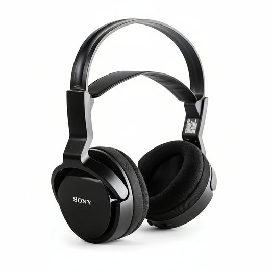 Sony MDRRF811RK Black RF Wireless Over-Ear Home Headphones - Gomix Brands Outlet