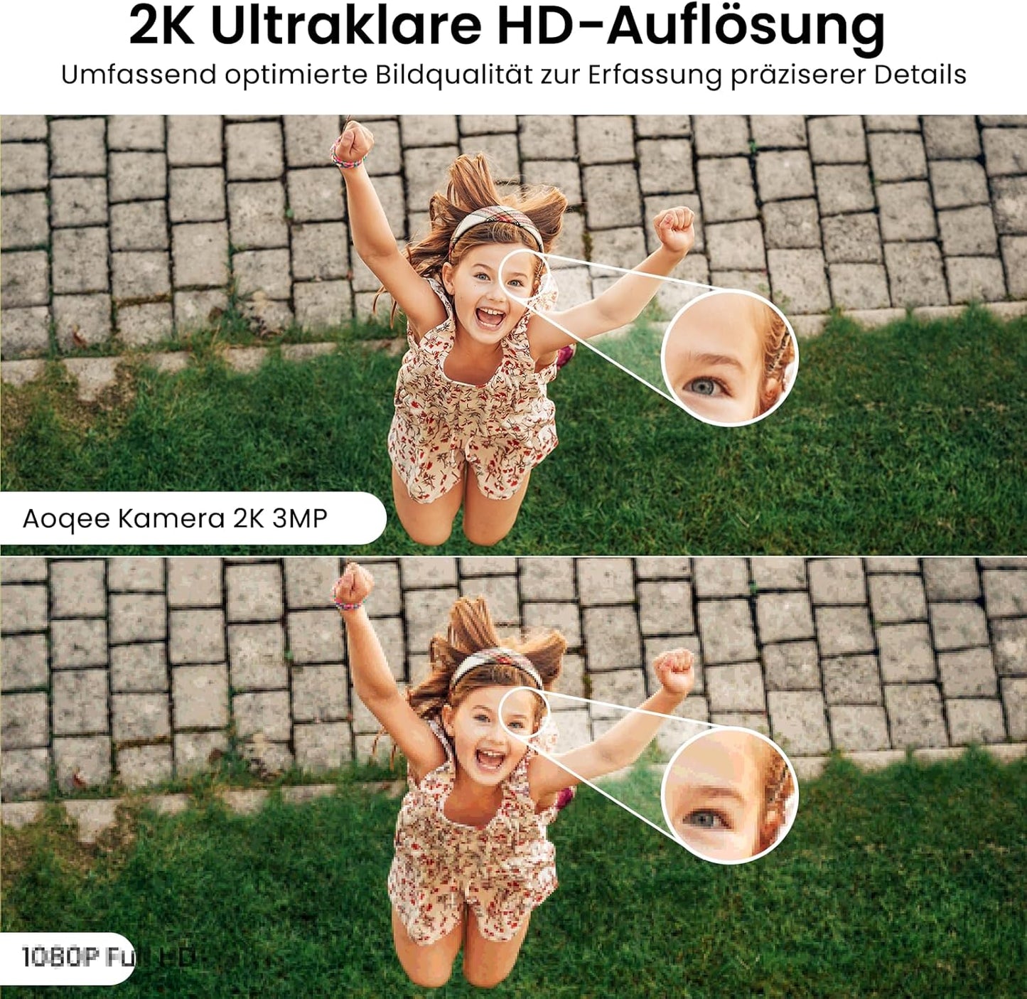 AOQEE 2K Outdoor/Indoor Security Camera