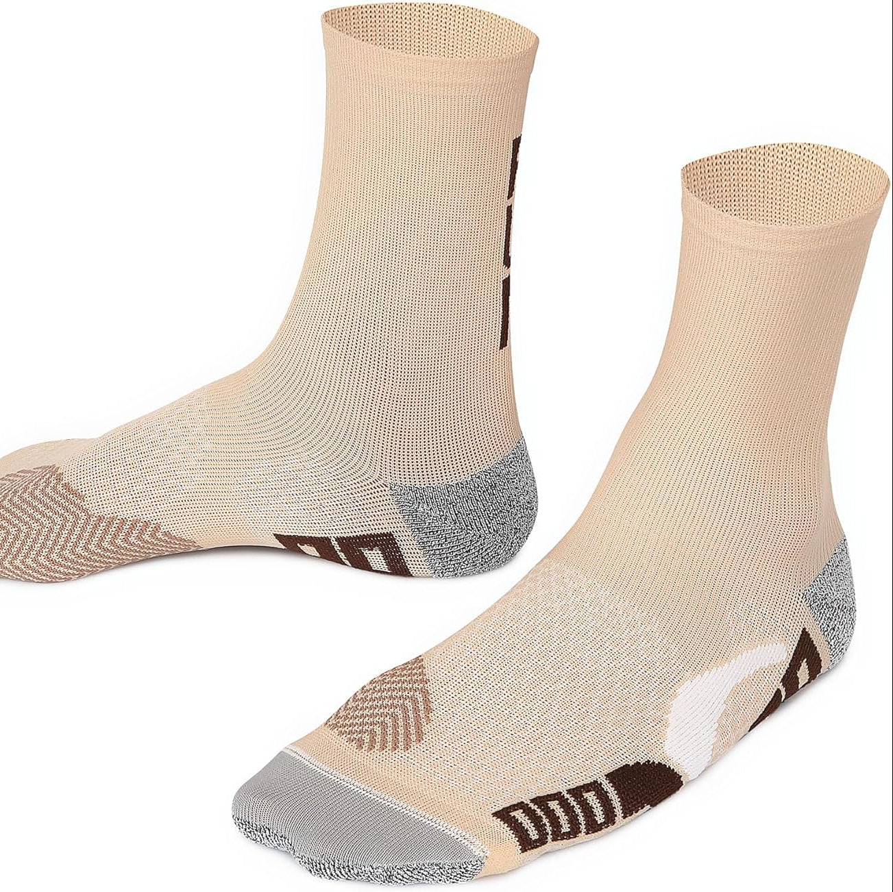 Todo Red Quarter-Length Dry-Tex Running Socks for Men & Women