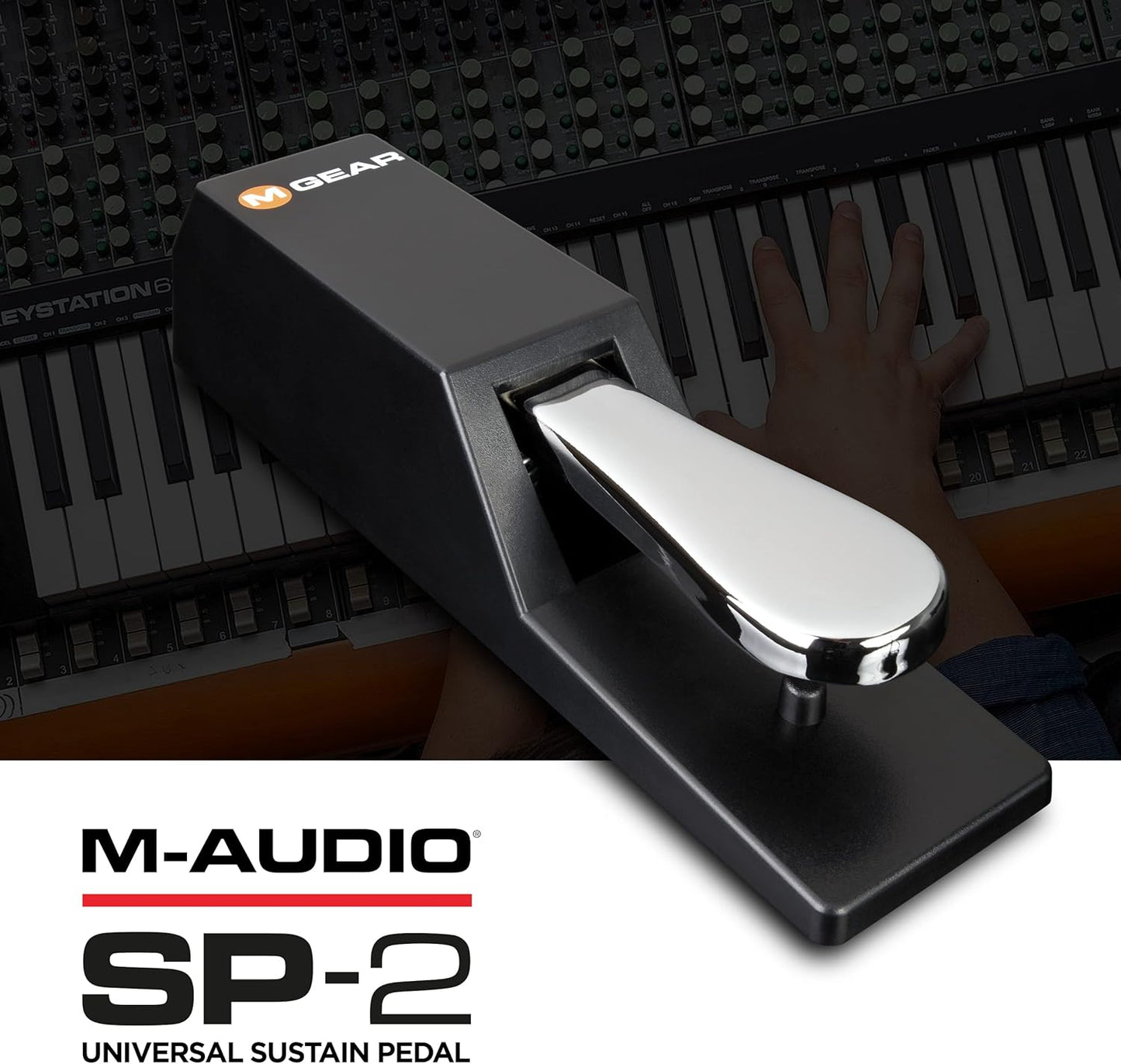M-Audio SP-2 Universal Sustain Pedal for Keyboards and Digital Pianos