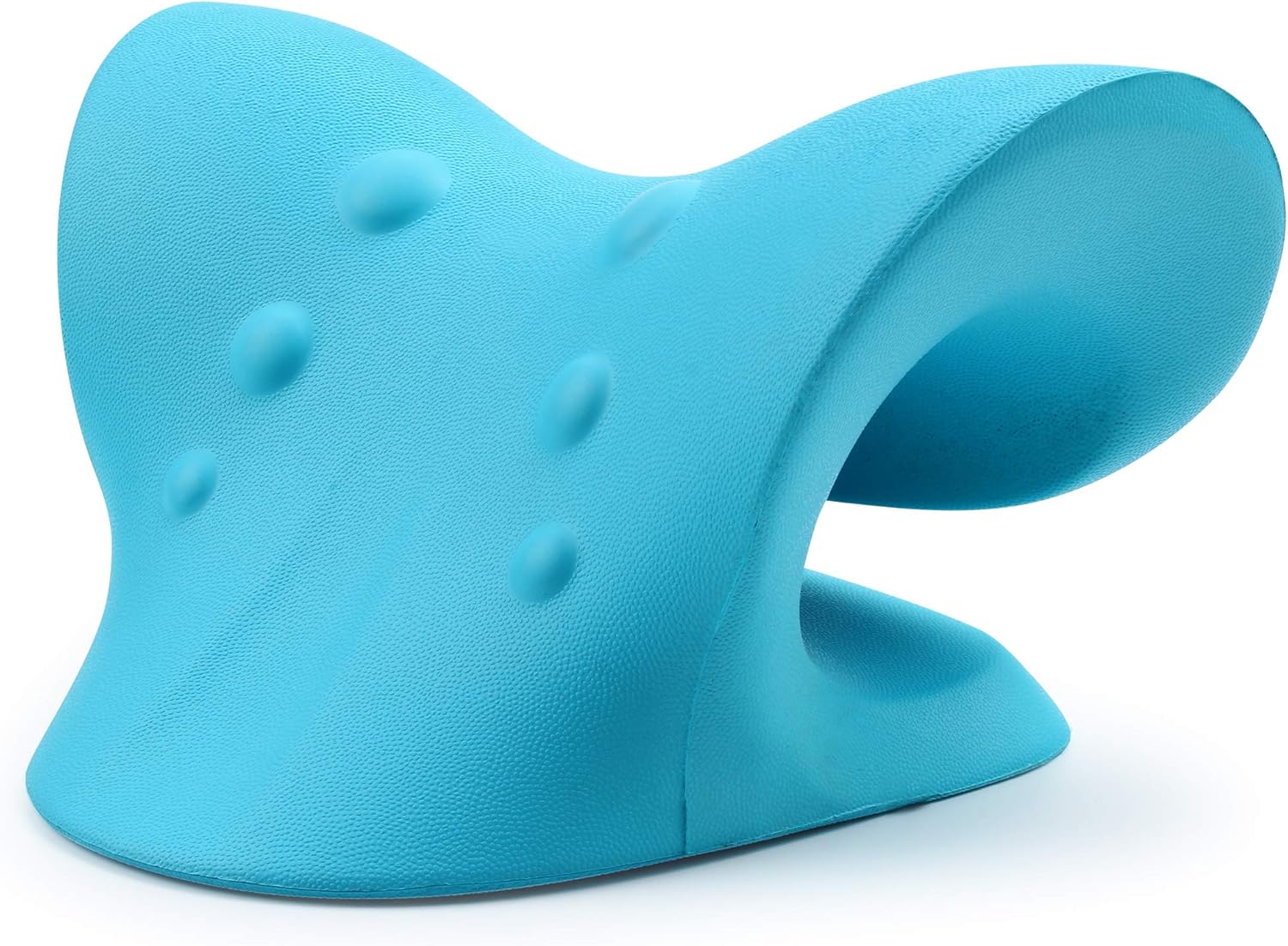 RESTCLOUD Blue Neck and Shoulder Relaxer Cervical Traction Pillow