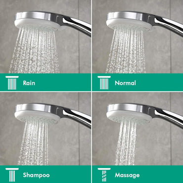 Hansgrohe Croma 100 Hand Shower – 4 Jet Chrome Finish