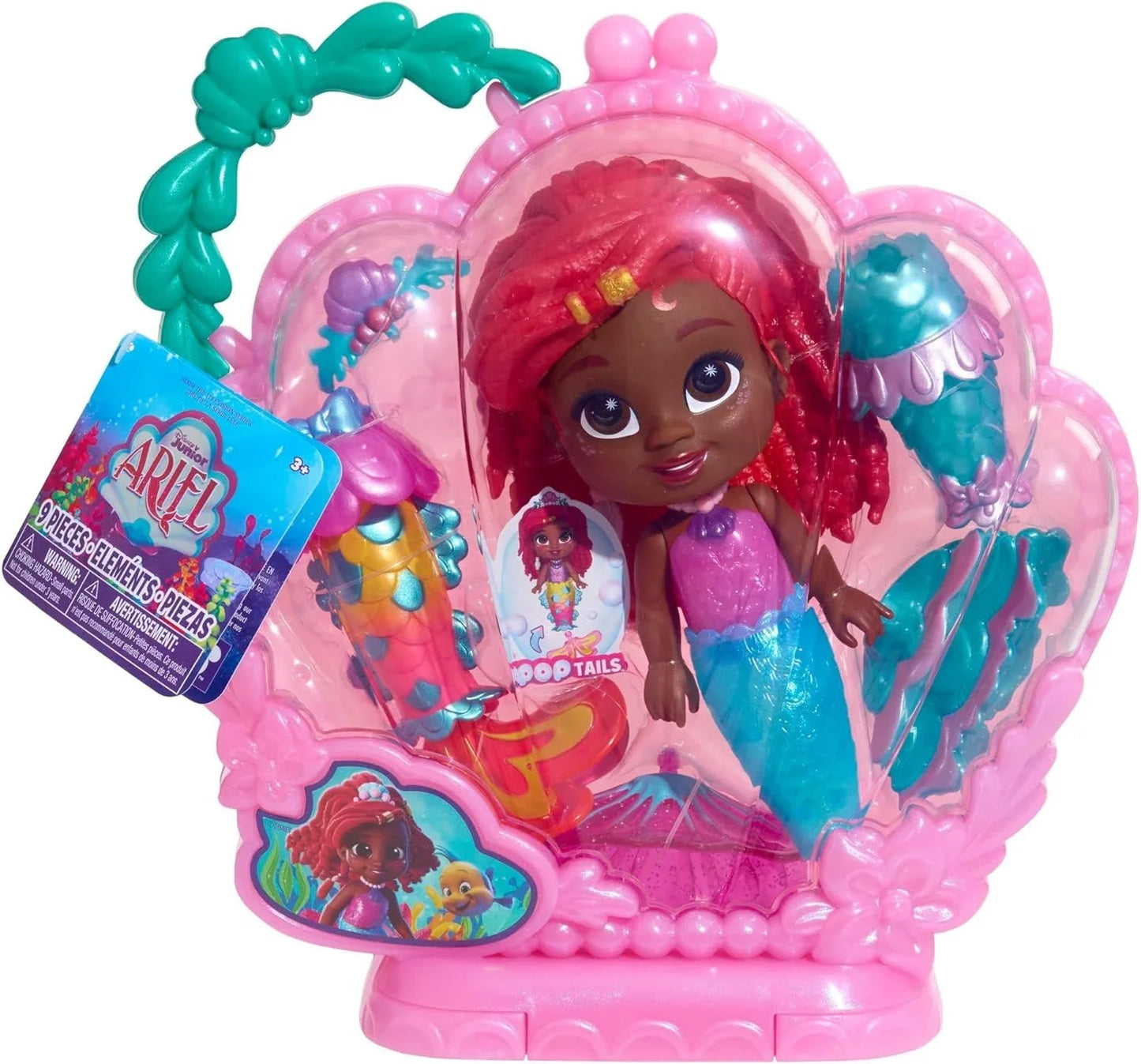 Just Play Disney Junior Ariel Mermaid Doll with Interchangeable Outfits - Gomix Brands Outlet