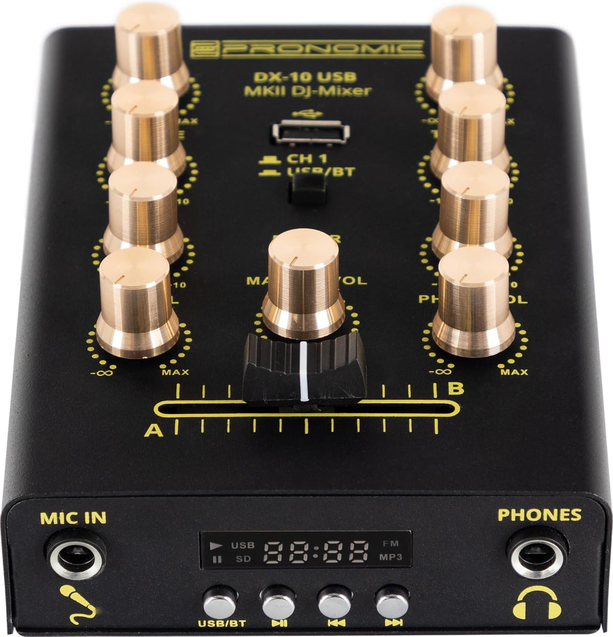 Pronomic DX-10 USB MKII DJ Mixer