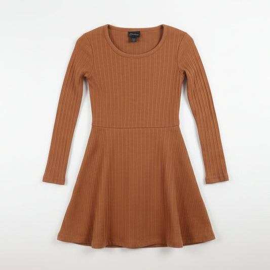 Art Class Ribbed Stretch Dress for Girls