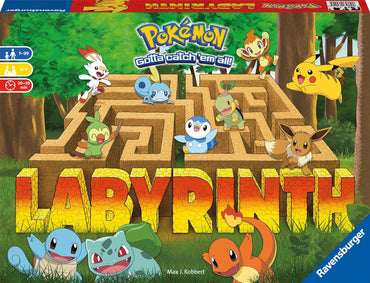 Ravensburger Pokémon Labyrinth Board Game – Family Strategy Fun