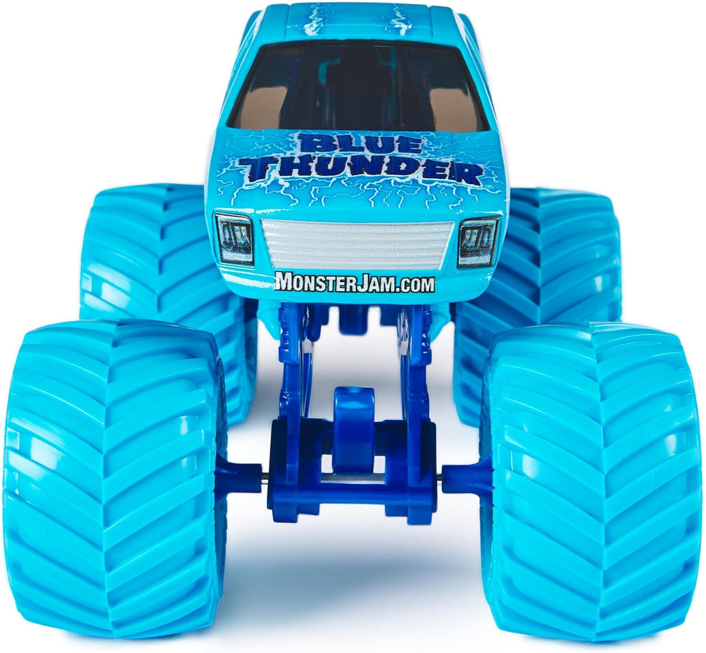 Blue Thunder Monster Jam 1:24 Scale Die-Cast Truck – Detailed Collectible