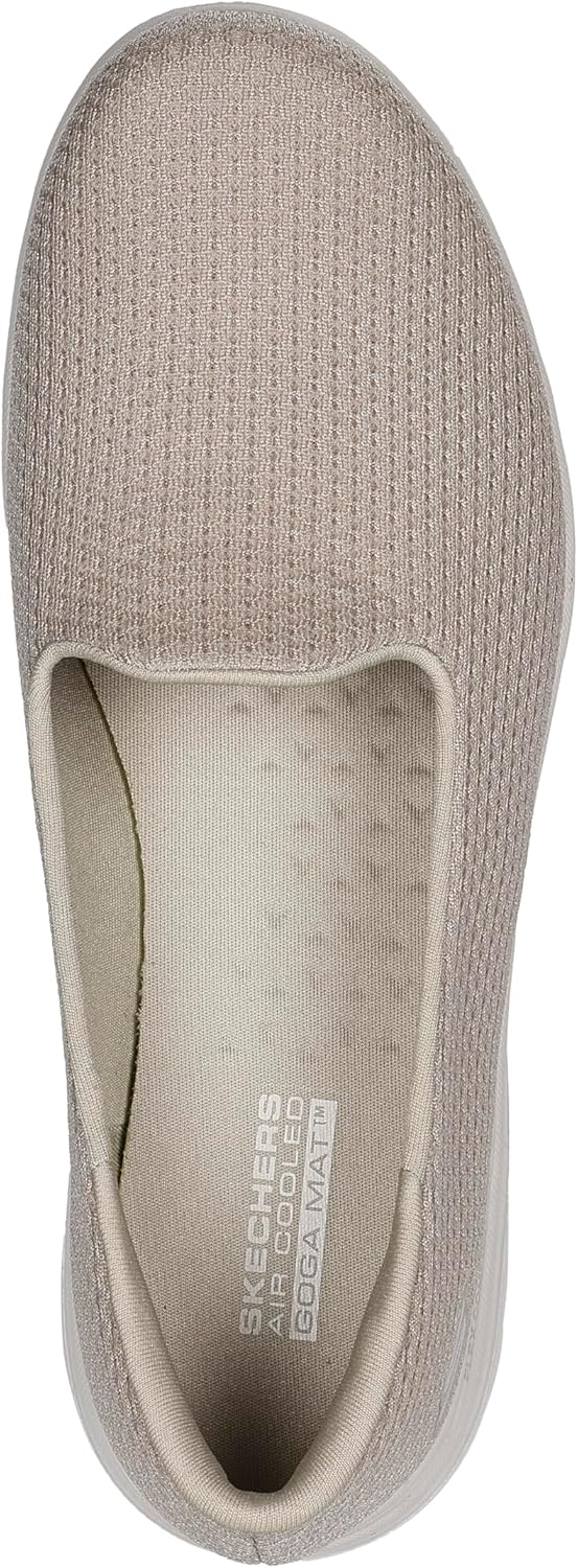Skechers Women's On-The-Go Flex Slip-On Walking Shoes, Lightweight Comfort Taupe