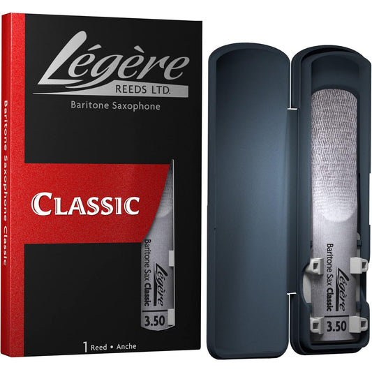 Légère Classic Baritone Saxophone Reed, 3.5 Strength - Premium Synthetic