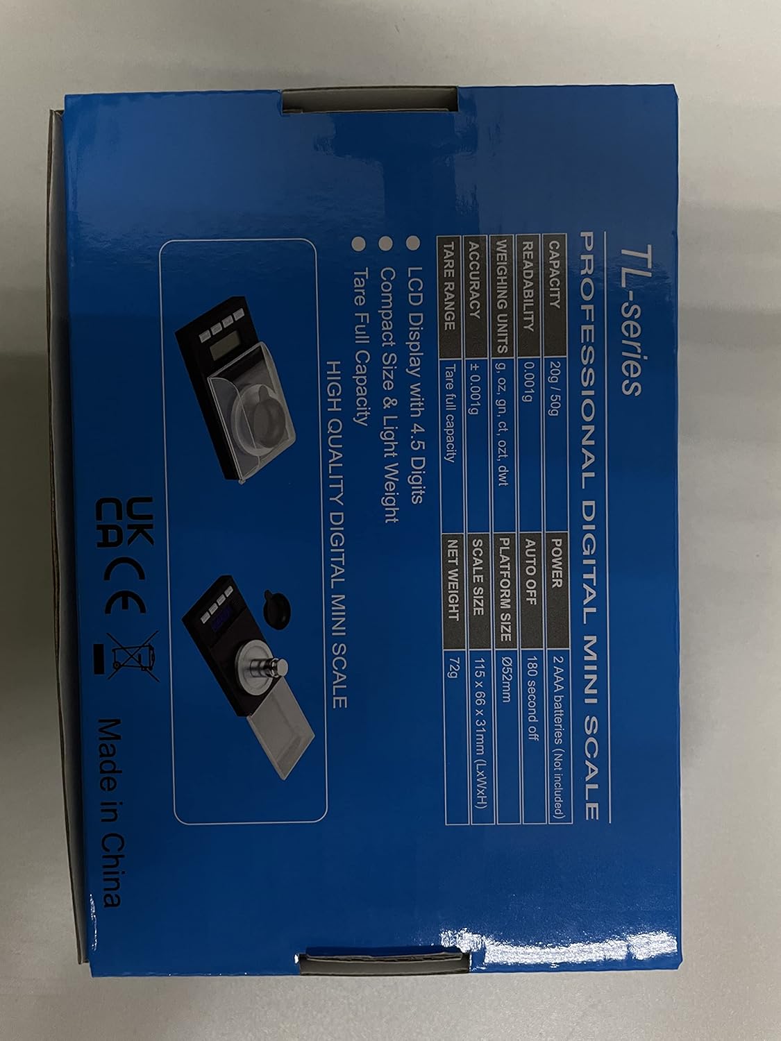 Accurate Digital Milligram Scales