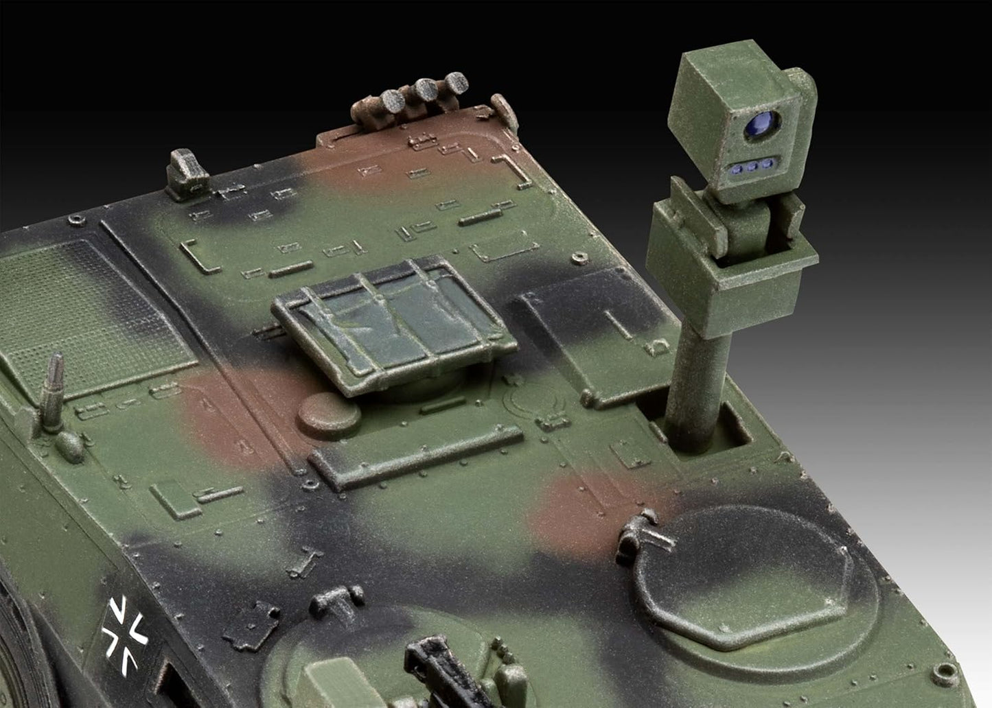 Revell Fennek Scout Truck Model Kit - Detailed 1:72 Military Reconnaissance Vehicle
