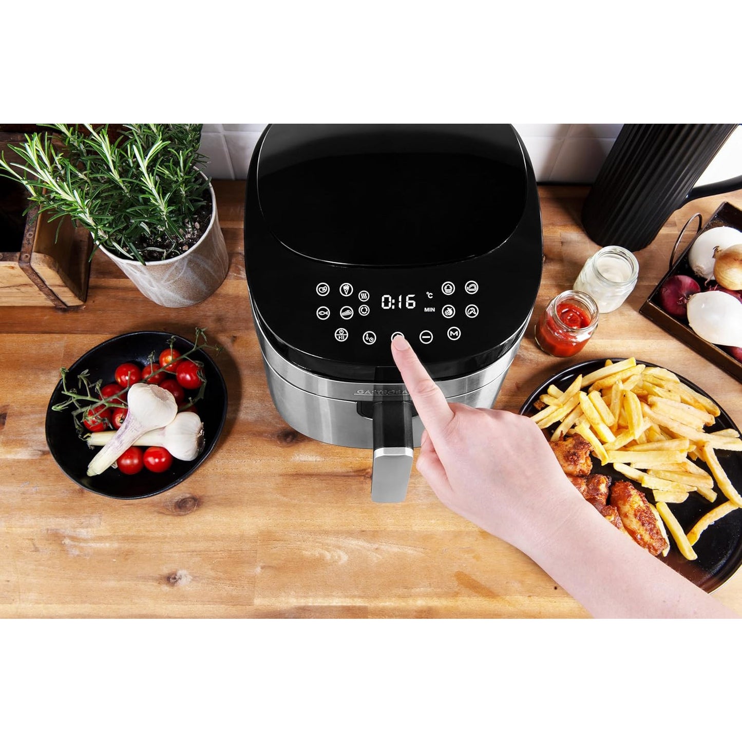 GASTROBACK #42582 Design Hot Air Fryer Air Pro, 3.7 Litre Capacity