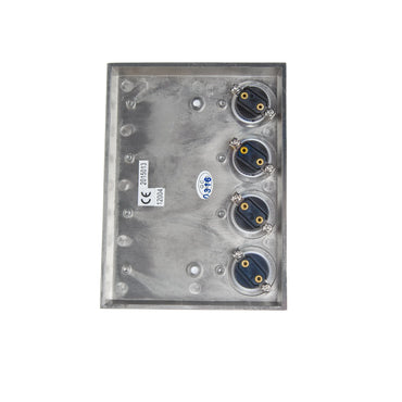 HUBER 4-Way Stainless Steel Rectangular Bell Button with Polycarbonate Nameplate - Gomix Brands Outlet