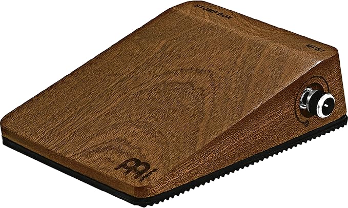 Meinl Analog Stomp Box for Multi‑Instrumentalists with Mahogany Body