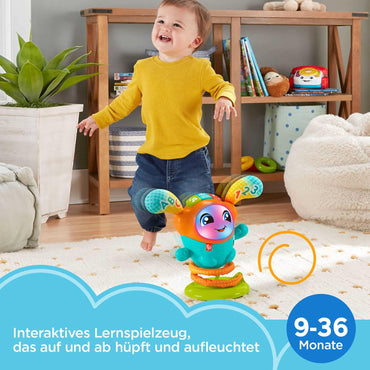 Fisher-Price DJ Hüpfi Interactive Bouncing Music Toy for Babies