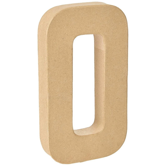 Creativ 20.5cm Papier Mâché Letter O Decorative Craft Piece - Gomix Brands Outlet