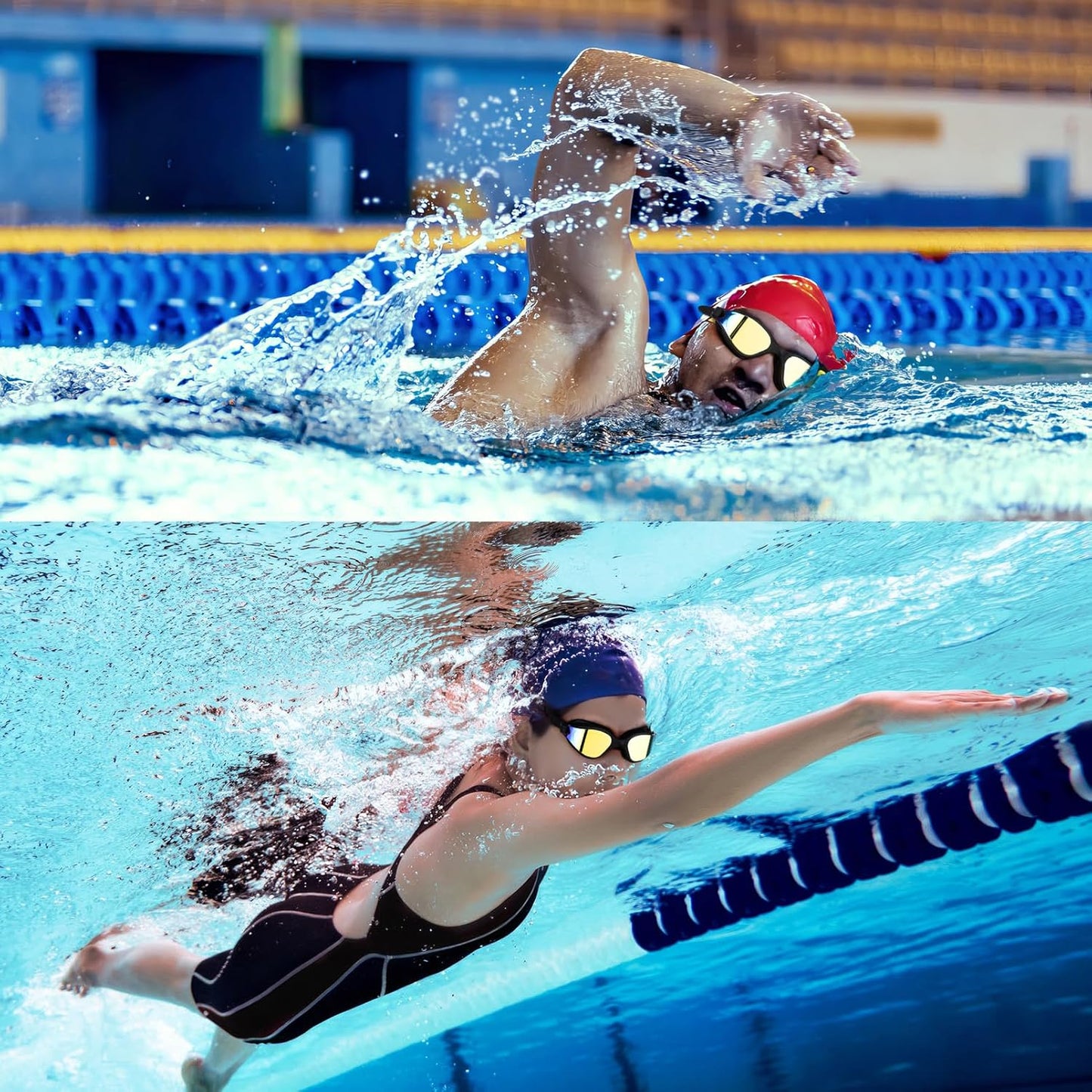 Swimming Goggles Anti-Fog Protection