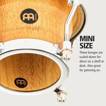 Meinl Mini Wood Bongos with Free Ride, 3.5" & 4.25" - Gomix Brands Outlet