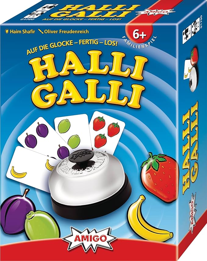 AMIGO Halli Galli Fast-Paced Fruit Card Game for Families