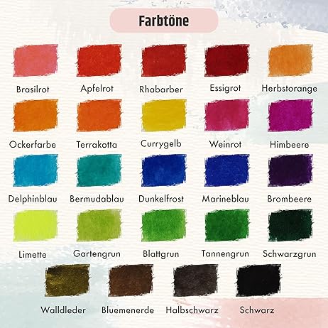 Belmique Brush Pens Set of 26 colors
