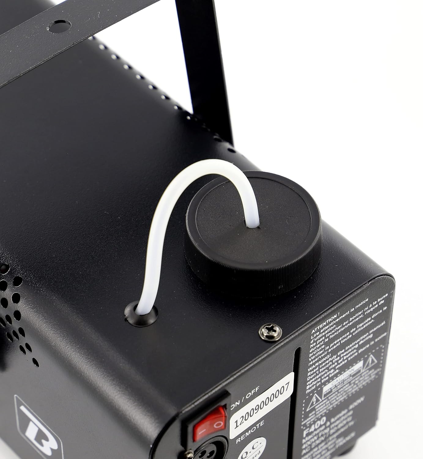 BOOMTONE F400 Compact Fog Machine: Dynamic Party Smoke Effect with Remote Control