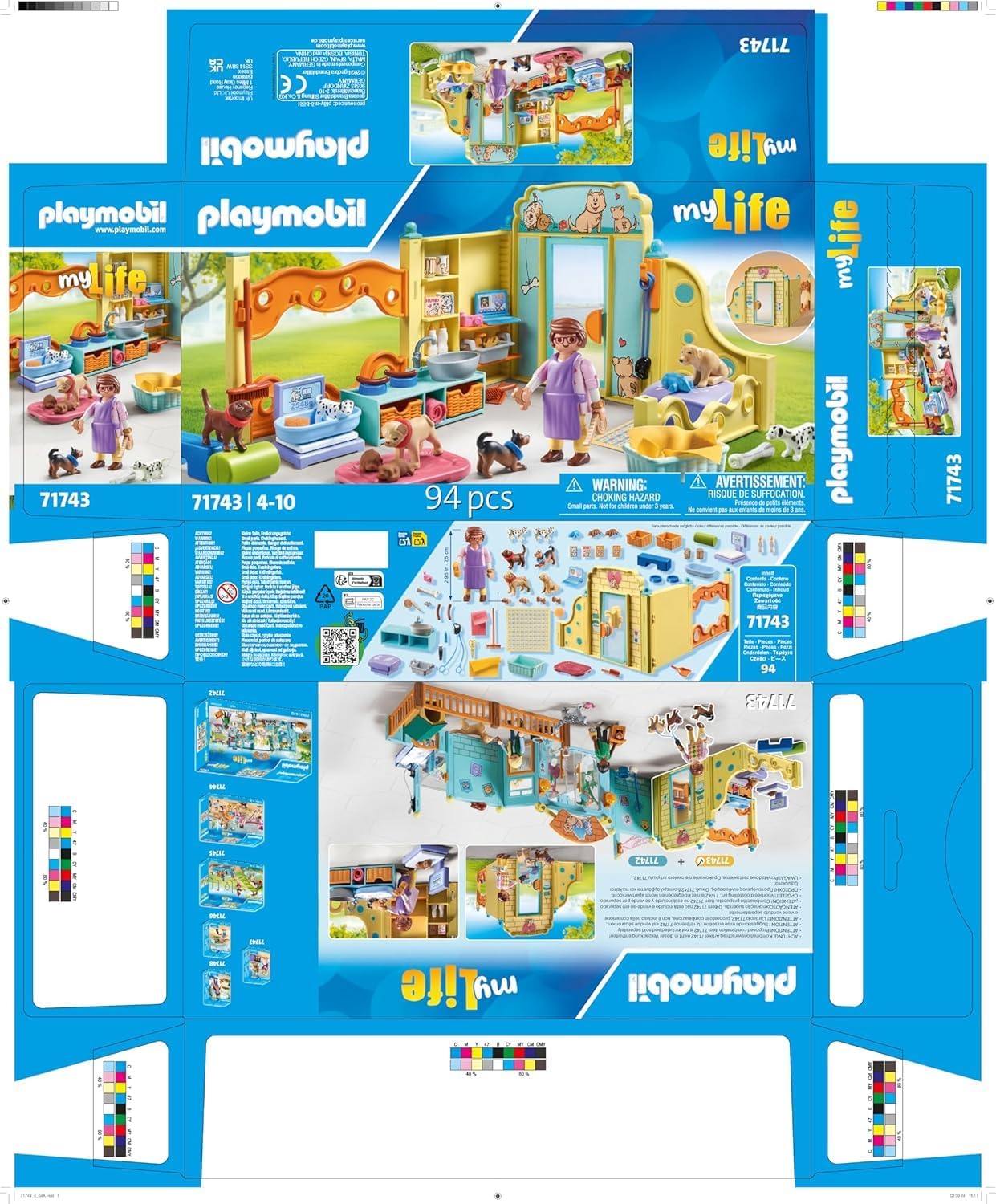 PLAYMOBIL Puppy House Playset – Cute Animal Figures for Kids