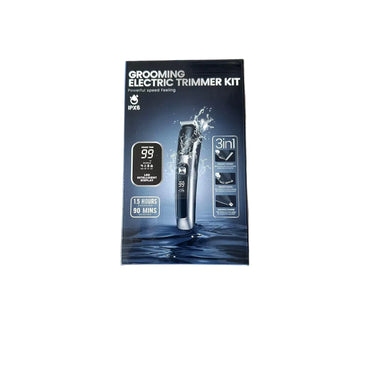 Professional Wet-Dry Beard & Hair Trimmer with 8 Rotating Heads - Gomix Brands Outlet