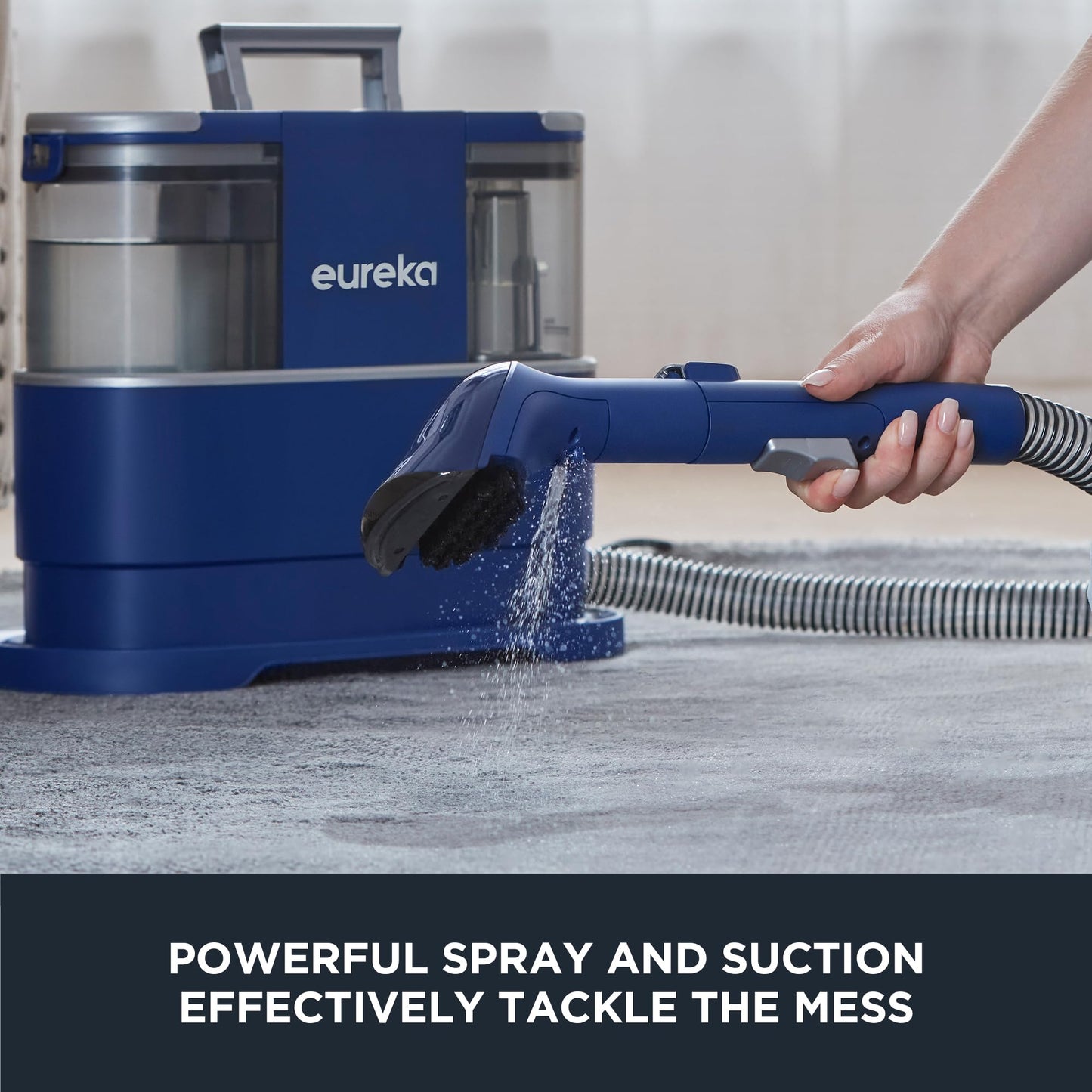 Eureka NEY100 Portable Carpet Upholstery Spot Cleaner for Pets & Stains