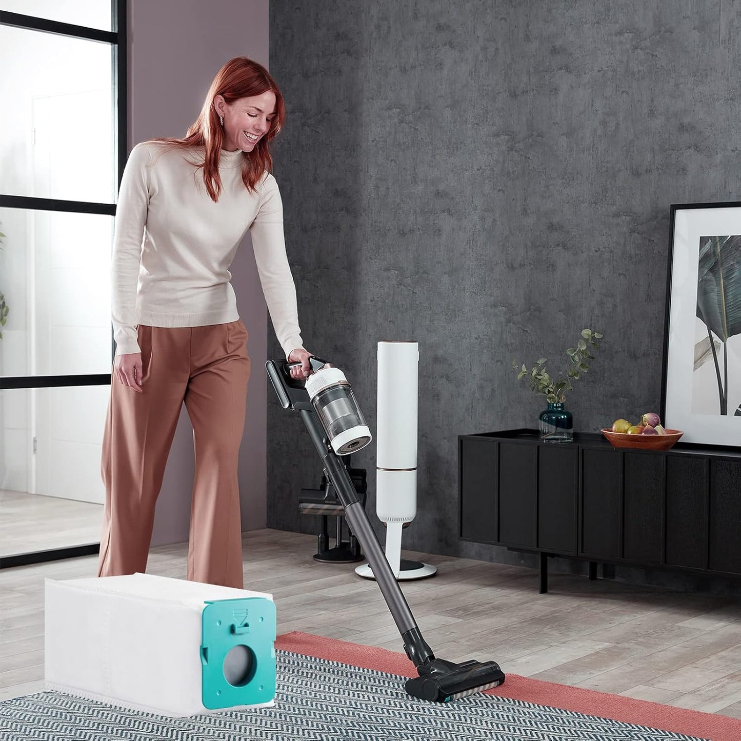 12-Pack VCA-ADB953 Dust Bags for Samsung Bespoke Jet Vacuum