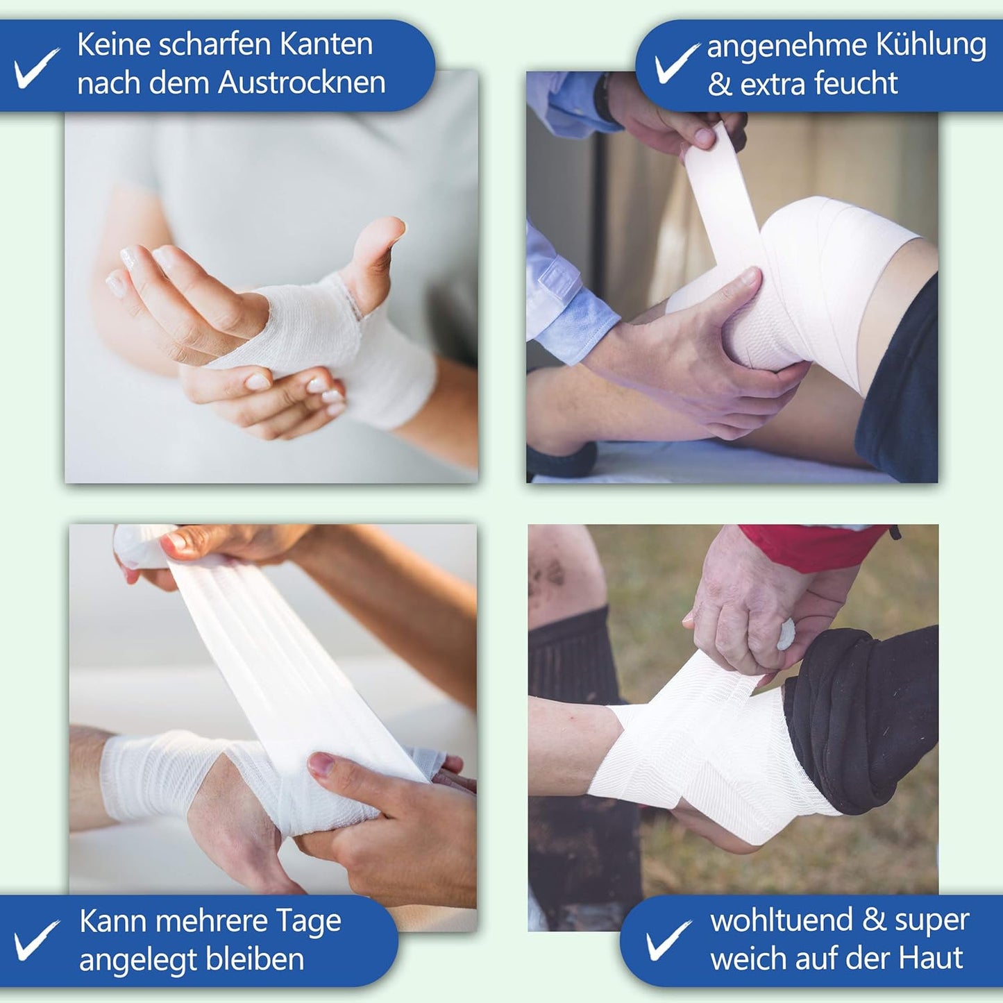 Aktimed Venous Zinc Ointment Bandage with Cooling and Compression