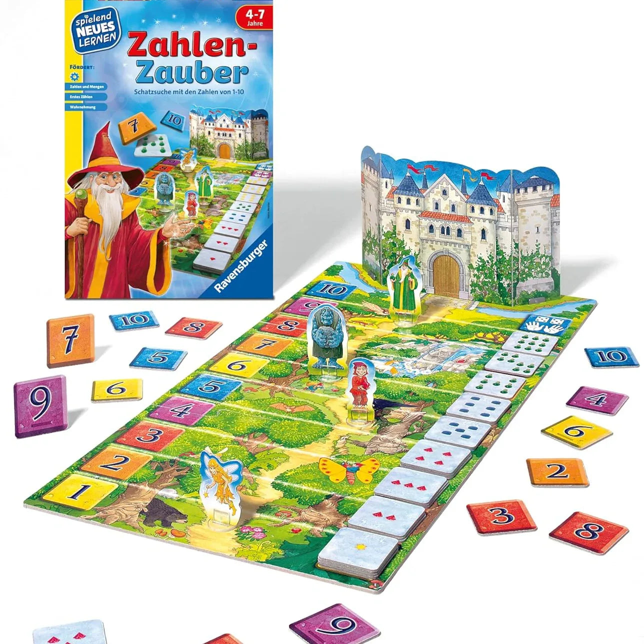 Ravensburger Numeral Magic No Play and Learning Educational Board Game - Gomix Brands Outlet