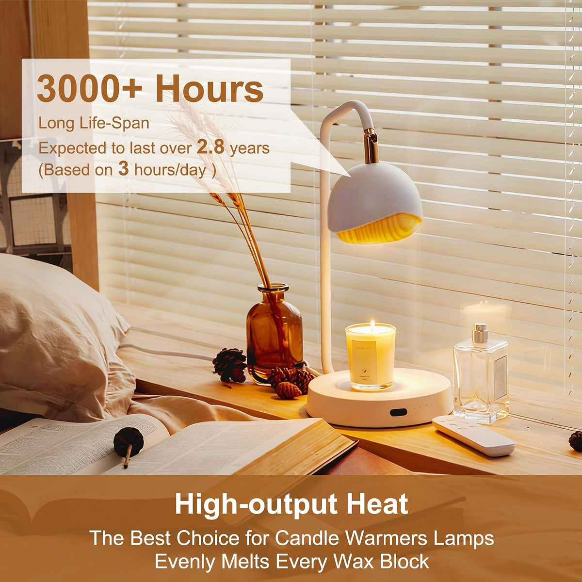 Flaspar GU10 Halogen Bulbs 50W for Candle Warmer Lamp 2700K