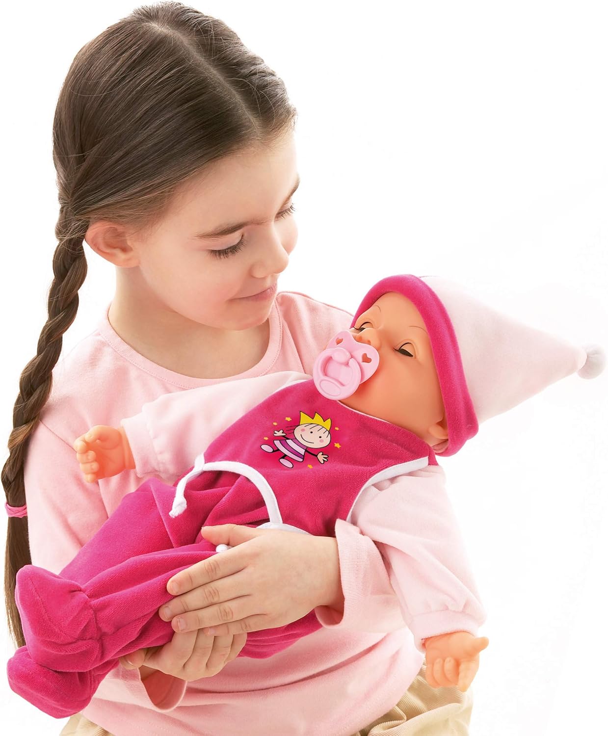 Bayer Design Hello Baby Functional Doll 46cm Soft Body
