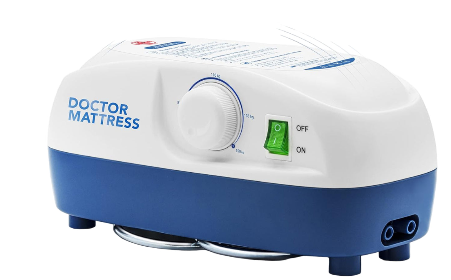 AIESI Doctor Mattress 130-Cell Air Therapy, 150kg Capacity, Quiet Compressor