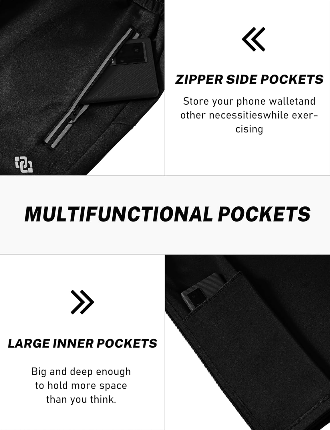 MoFiz Men's Tracksuits Set – Lightweight Zip-Up Athletic Sweatsuit