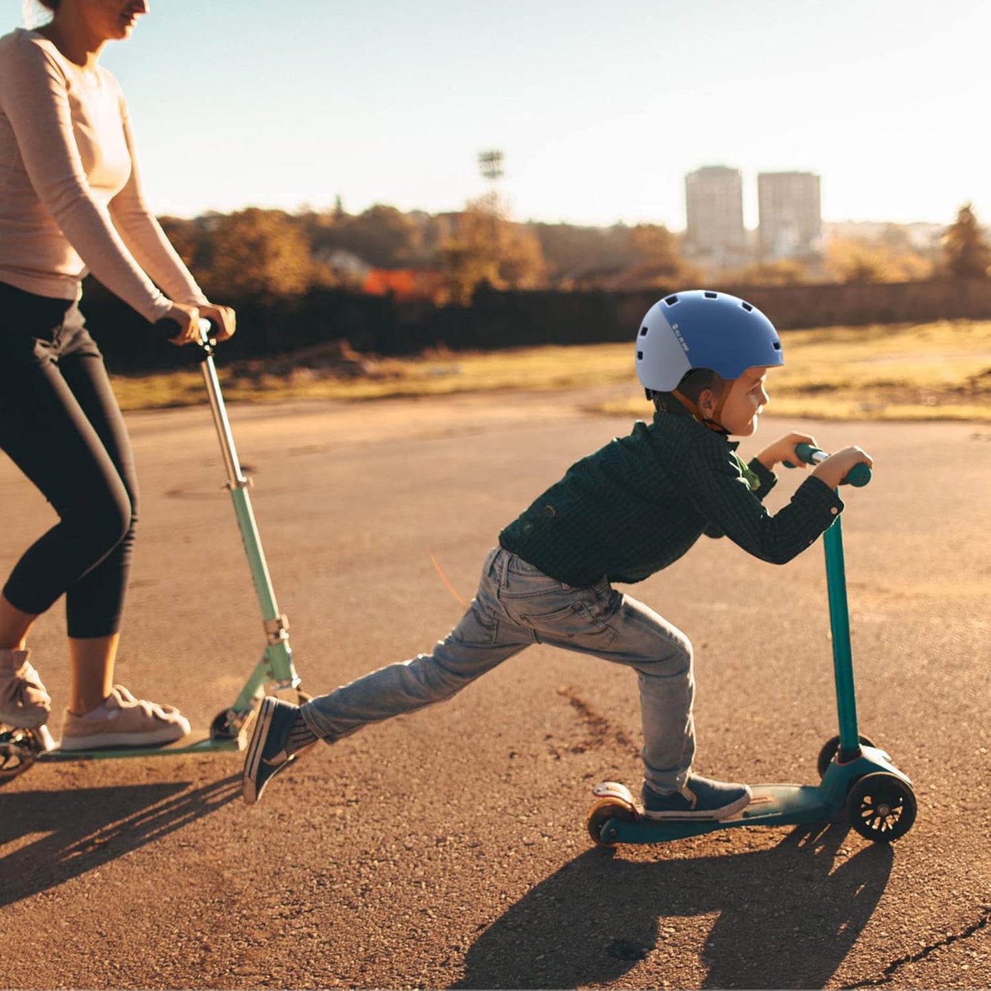 Glamvilla Ultralight Multi-Sport Helmet for Kids & Adults - Adjustable, Protective, Macaron Colors