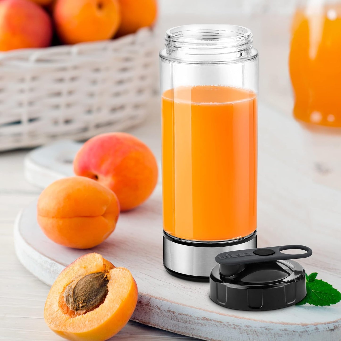 Ufesa Onyx Go MiniMixer Portable 400ml USB Rechargeable Blender