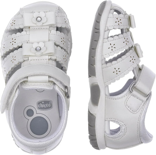 Shiko Floral Girls Sandals with Soft Cushion and Adjustable Fit - Gomix Brands Outlet