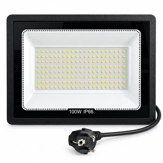LED Flood Light, IP66 waterproof 100W, 1 Pack