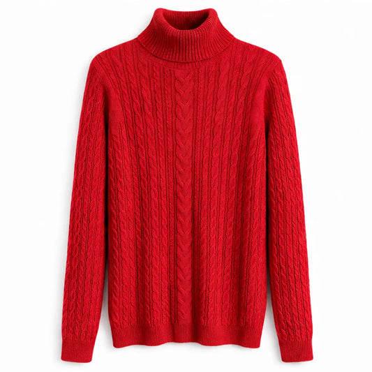 Lands' End Women's Cotton Turtleneck Sweater - Gomix Brands Outlet