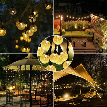 Yogle Solar Light Chain 60 LED 11m