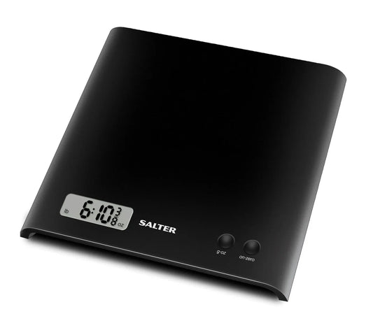 Salter Digital Kitchen Scale - Precise Black Food Weighing with Add & Weigh - Gomix Brands Outlet
