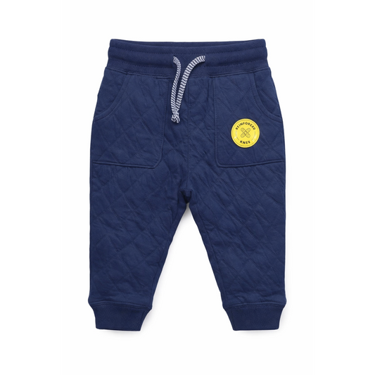 Cat & Jack Blue Reinforced Knee Jogger Pants