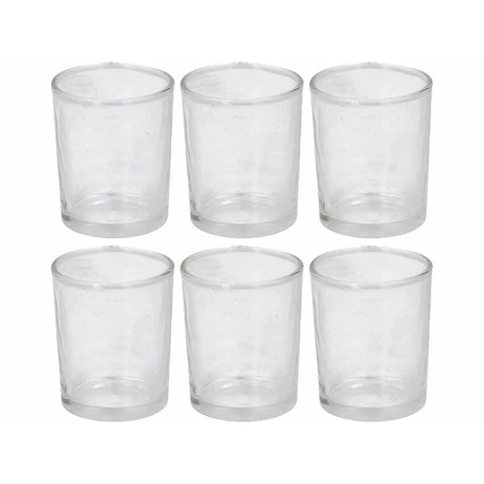 Alpina 6‑Piece Transparent Glass Aperitif Cups 80ML Set - Gomix Brands Outlet