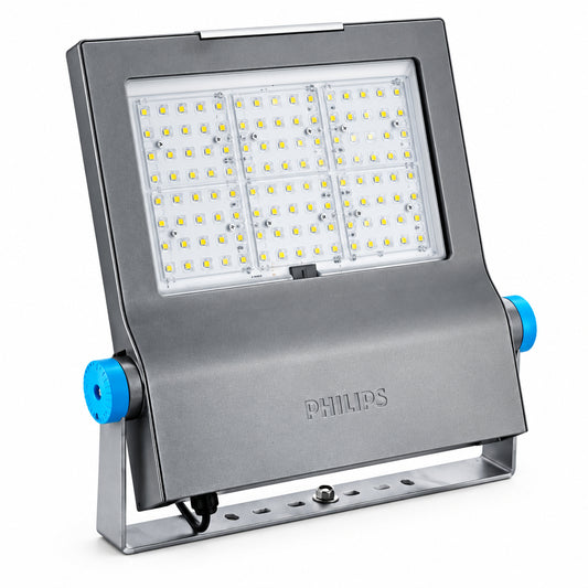 Philips ClearFlood BVP650 Aluminium 140W LED Projector: High-Efficiency, Cold White, IP66 Asymmetric Light - Gomix Brands Outlet