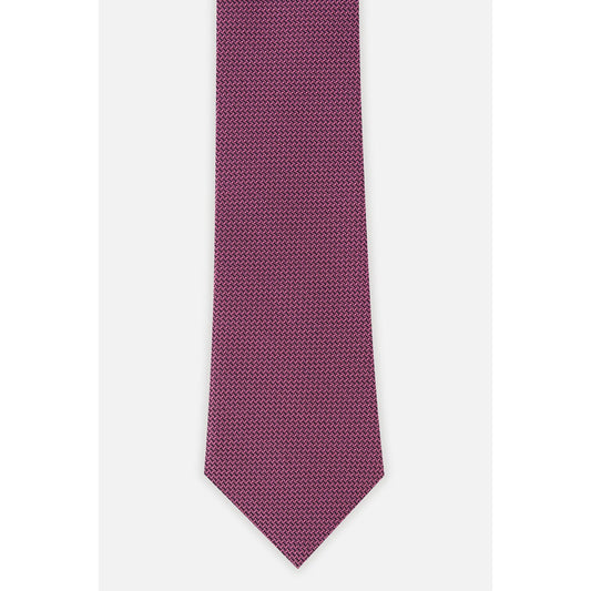 Van Heusen Men's Purple Printed Microfiber Formal Tie