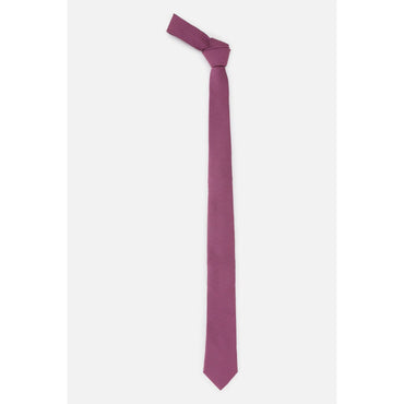 Van Heusen Men's Purple Printed Microfiber Formal Tie