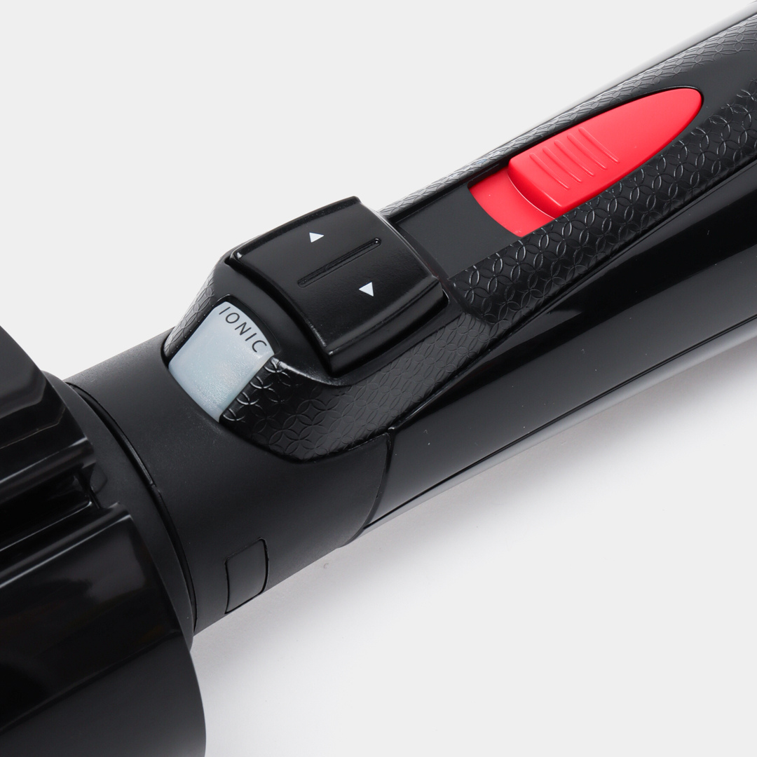Babyliss Pro Rotating Hair Curler Dryer with Dual‑Size Ceramic Brush